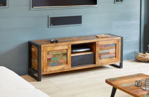 Seville Shabby Chic Widescreen Television Cabinet