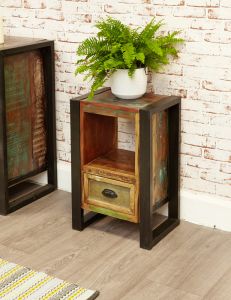 Seville Shabby Chic Lamp Table / Bedside Cabinet