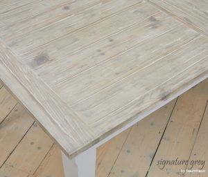 BUNDLE - Malaga Painted Table with 2 x Benches
