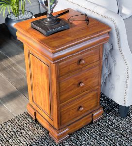Castellon Bedside Cabinet with Four Drawers